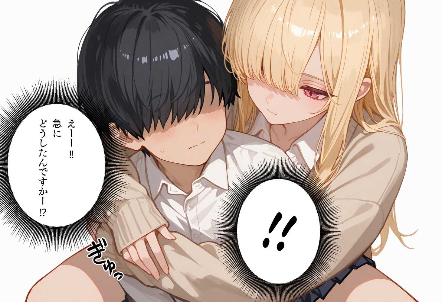 【RAWマンガ】修学旅行2―好きだった一軍ギャルに、女子部屋に誘われ迫られた話。｜ぱんなっつ (p33)