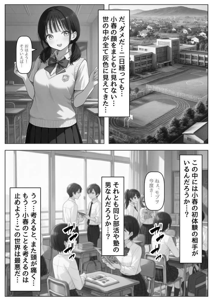 【RAWマンガ】片思いの幼馴染は俺が何度タイムリープしても、非処女になる件|【制服&アニメ】大好き商店(byハマダ殿下) (p19)