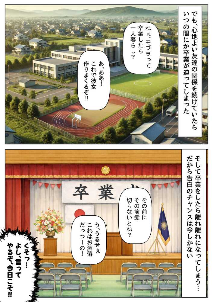 【RAWマンガ】片思いの幼馴染は俺が何度タイムリープしても、非処女になる件|【制服&アニメ】大好き商店(byハマダ殿下) (p5)