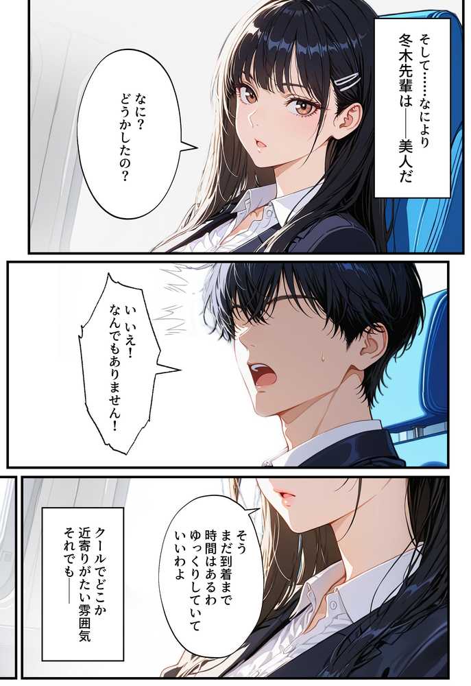 【RAWマンガ】憧れの先輩との出張で相部屋になったので、エッチすることになった話｜アクロエ (p6)