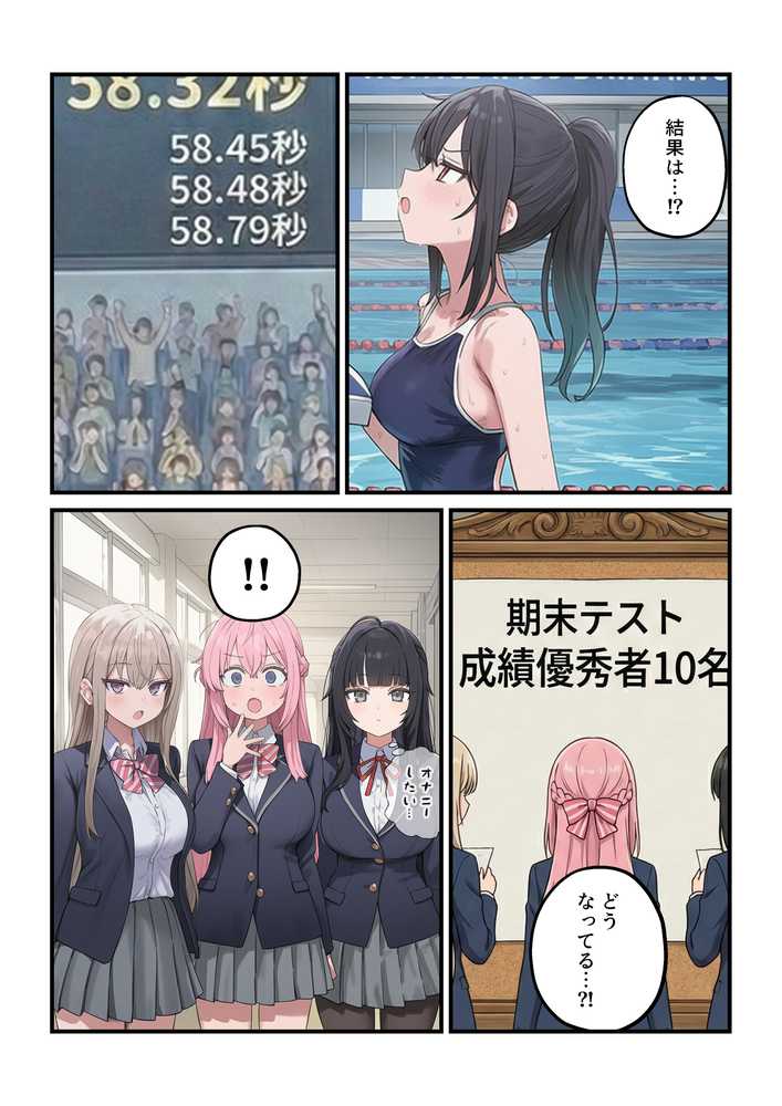 【RAWマンガ】貞操逆転した世界で ある女子校の性処理係になった件3｜ぱんこ (p68)