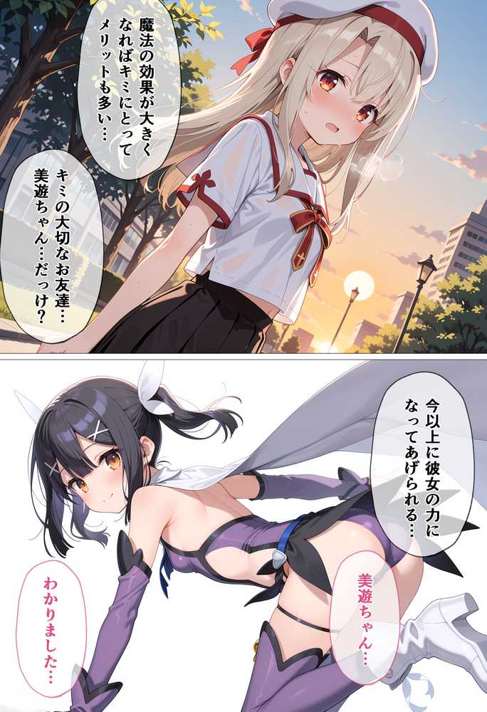 【RAWマンガ】魔法少女母になる2 〜イ〇ヤスフィール・フ〇ン・ア〇ンツベ〇ン〜|なつラボ (p10)