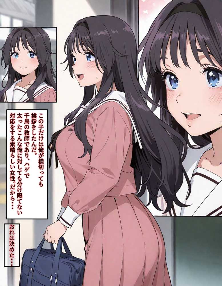 【RAWマンガ】【最終完全和姦宣言01】和〇薫子  脅迫媚薬寝取られ〜ハゲデブ教師の絶倫デカチンポに媚薬お香でトロトロ発情！理性溶けてアヘイキ68回で射精16発で朝まで完堕ちNTR〜｜263N (p3)