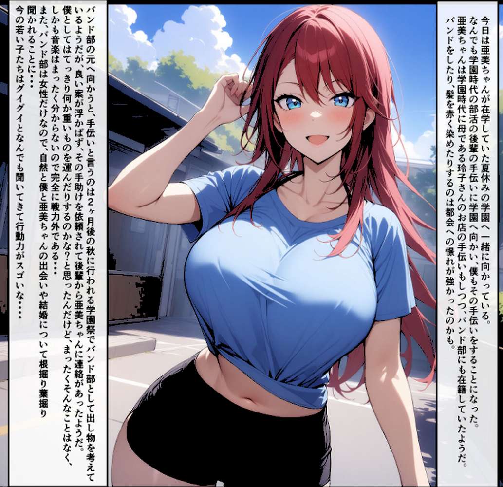 【RAWマンガ】爆乳母娘と田舎で子作りハーレム10〜亜美編〜｜ハレノヒ あいラビ (p3)