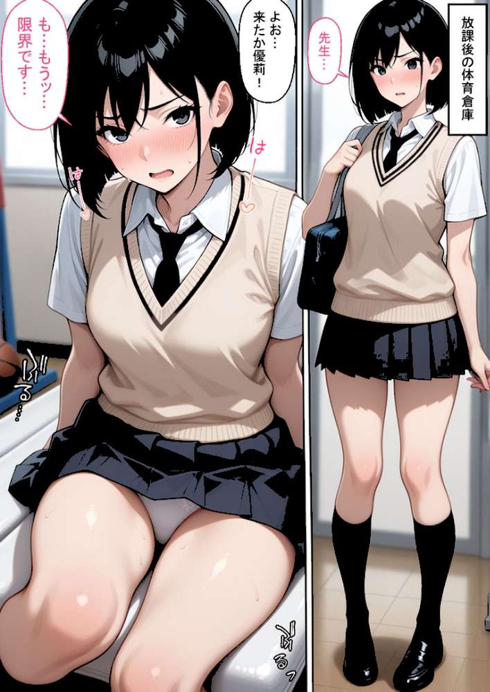 【RAWマンガ】義妹が生意気だったので制服着衣でセックス漬けにしてやった 〜after days2〜 モザイク版｜ラブリークラフト あいラビ (p4)