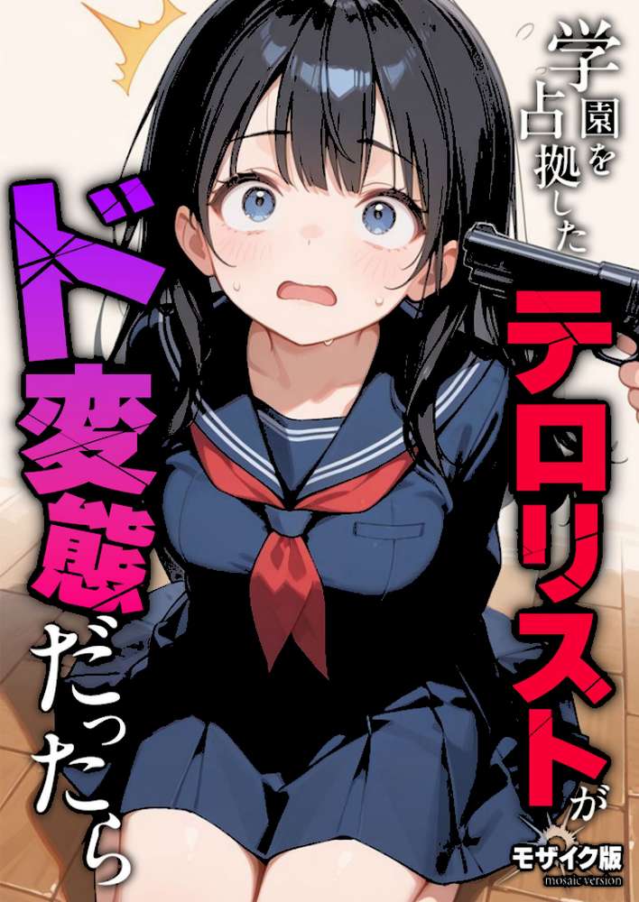 【RAWマンガ】学園を占拠したテロリストがド変態だったら モザイク版｜砂糖愛好会 あいラビ (p1)