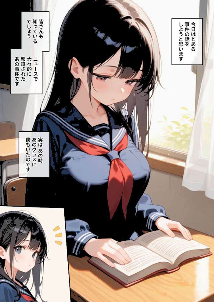 【RAWマンガ】学園を占拠したテロリストがド変態だったら モザイク版｜砂糖愛好会 あいラビ (p2)