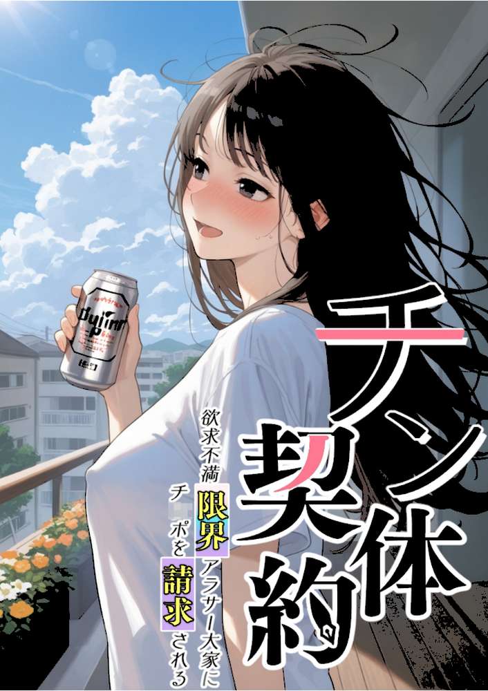 【RAWマンガ】チン体契約 欲求不満限界アラサー大家にチ●ポを請求される【単話】（2） モザイク版｜潮吹きんぐ あいラビ (p2)